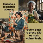 A imagem representa a esperança no desenvolvimento da consciência pelo bem da nossa existência.