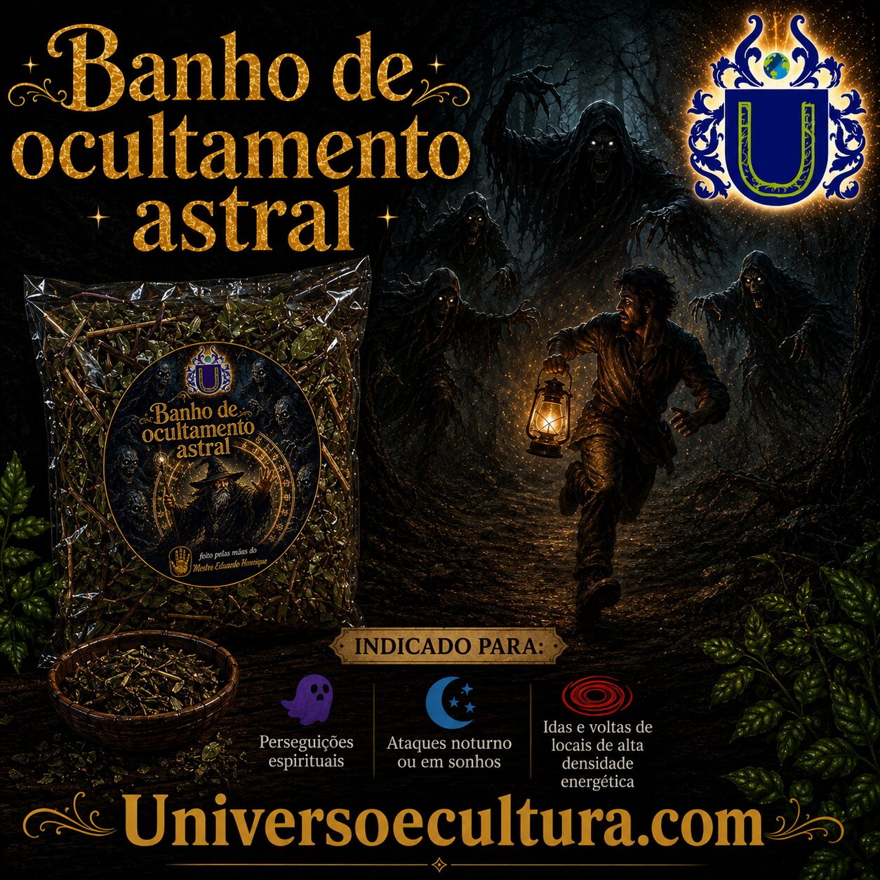 Banho de Ocultamento Astral - Bruxaria e Magia